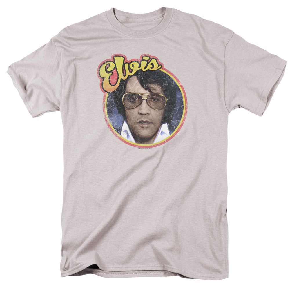 Elvis Presley Matchbox Elvis Mens T Shirt Silver Retro Pop Classics