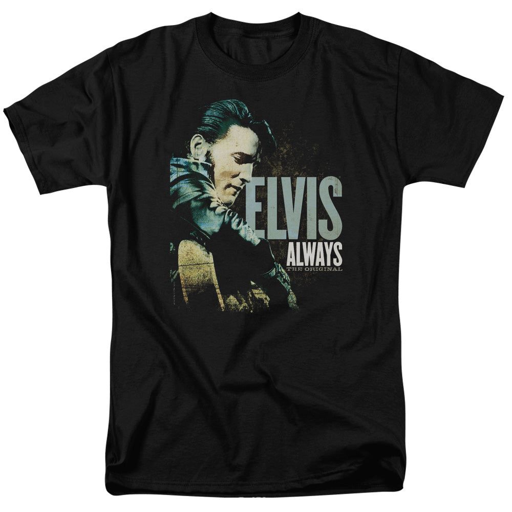 Elvis Presley Always The Original Mens T Shirt Black Retro Pop Classics