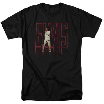 Elvis Presley Elvis 68 Album Mens T Shirt Black Retro Pop Classics