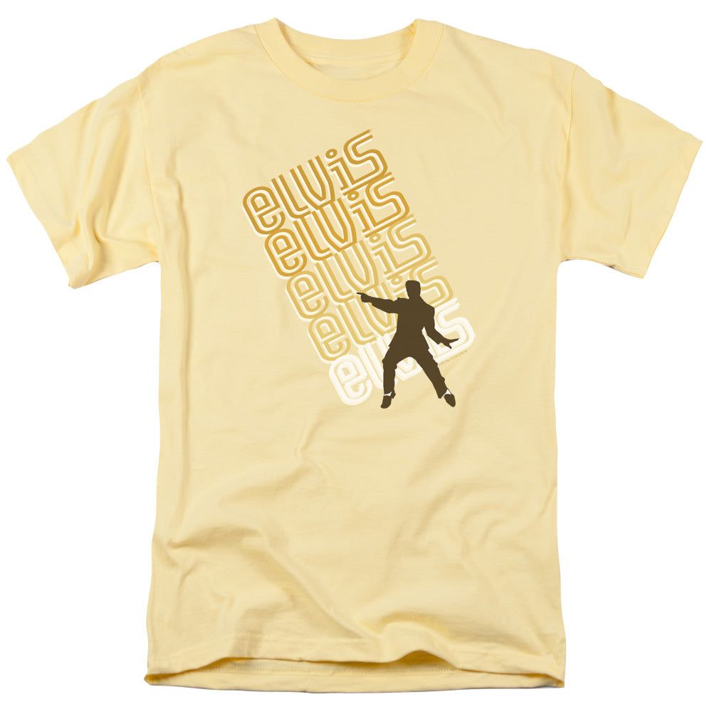 Elvis Presley Pointing Mens T Shirt Banana Retro Pop Classics
