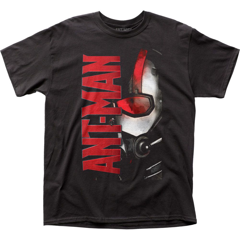 Ant-Man Mens T Shirt Black Retro Pop Classics