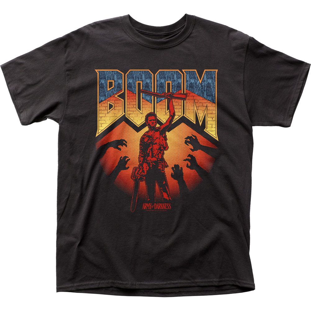 Army Of Darkness Boom Mens T Shirt Black Retro Pop Classics