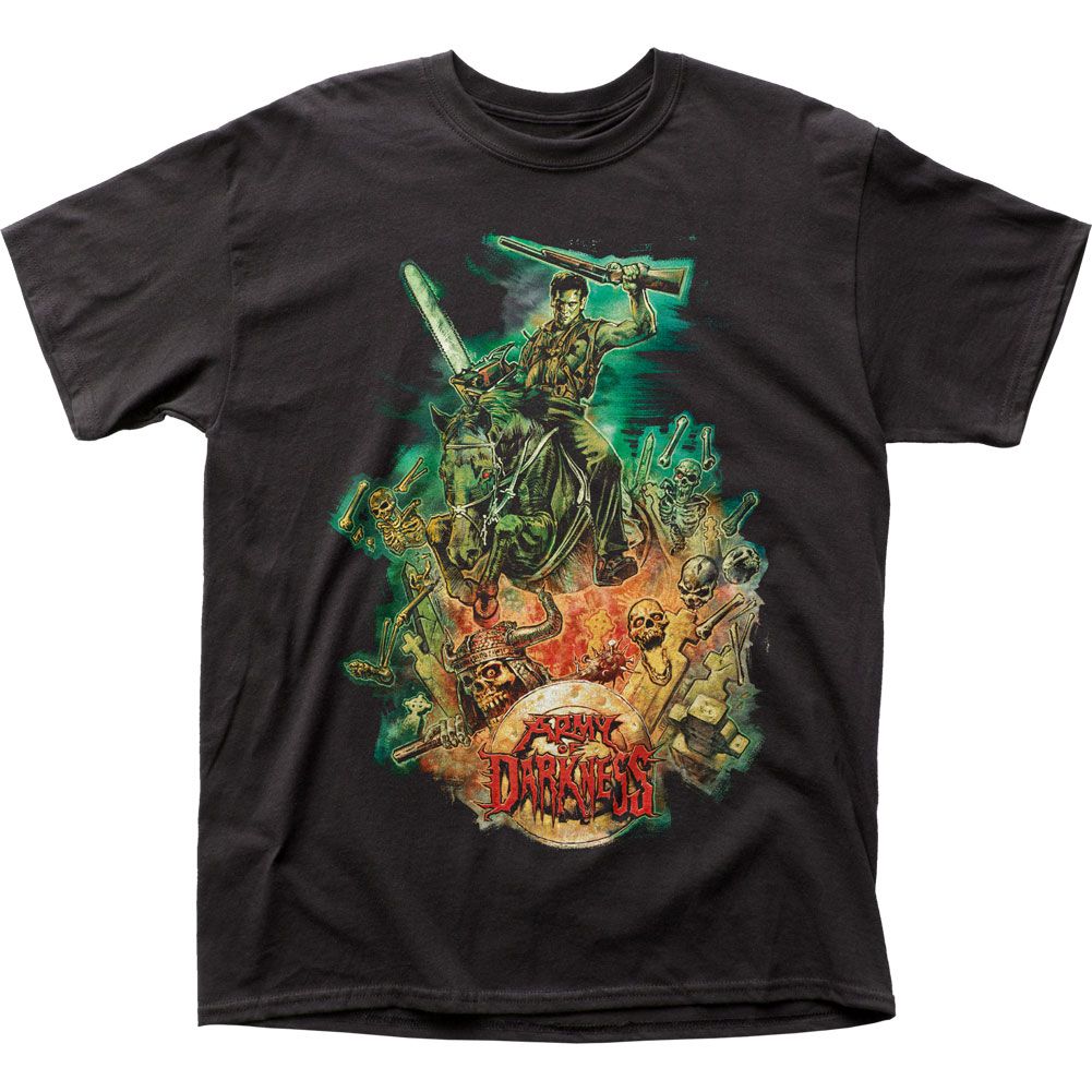 Army Of Darkness Graham Humphreys Mens T Shirt Black Retro Pop Classics