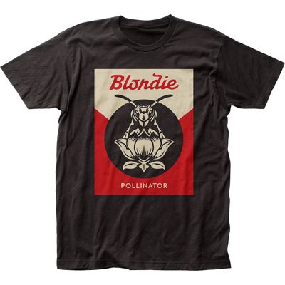 Blondie Pollinator Mens T Shirt Black Retro Pop Classics