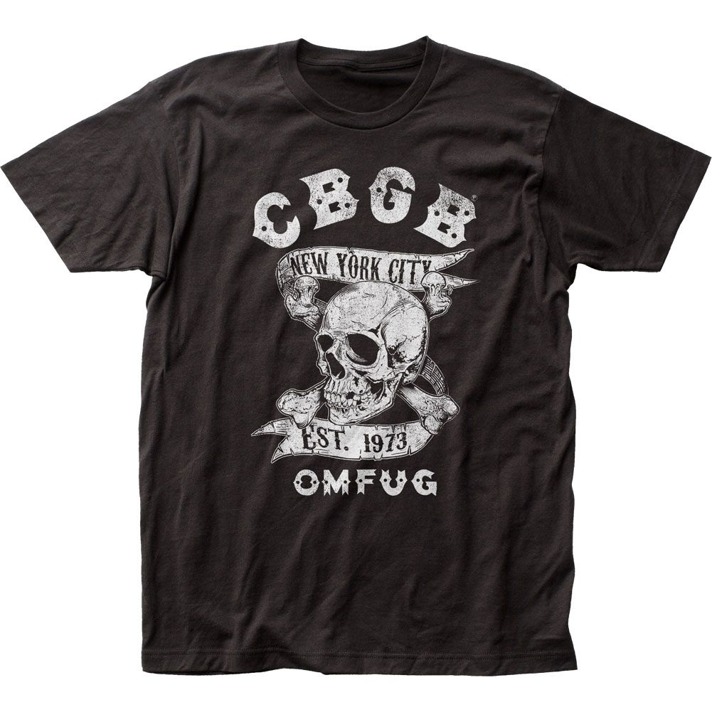 CBGB New York City Mens T Shirt Black Retro Pop Classics