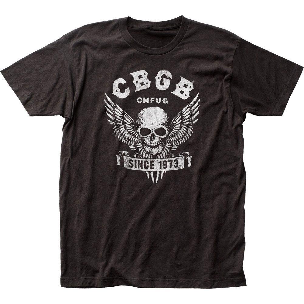 CBGB Since 1973 Mens T Shirt Black Retro Pop Classics