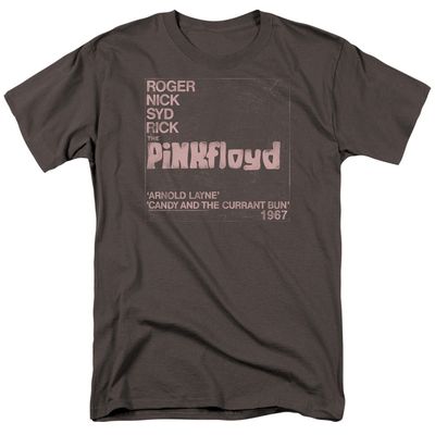 Pink Floyd Arnold Layne Mens T Shirt Charcoal Retro Pop Classics