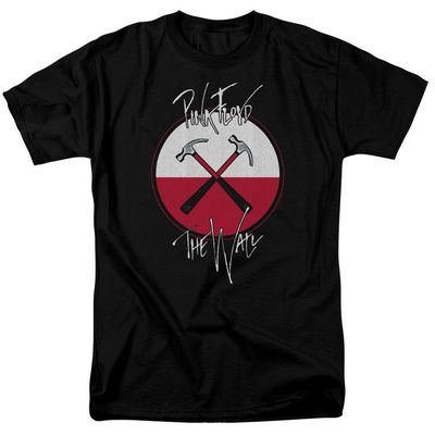 Pink Floyd Hammers Mens T Shirt Black Retro Pop Classics