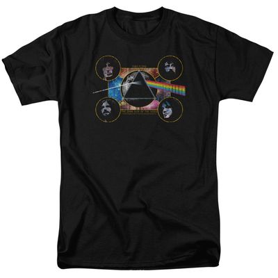 Pink Floyd Dark Size Heads Mens T Shirt Black Retro Pop Classics