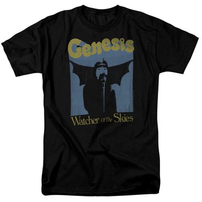 Genesis Watcher Of The Skies Design 2 Mens T Shirt Black Retro Pop Classics