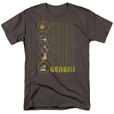 Genesis The Carpet Crawlers Mens T Shirt Charcoal Retro Pop Classics