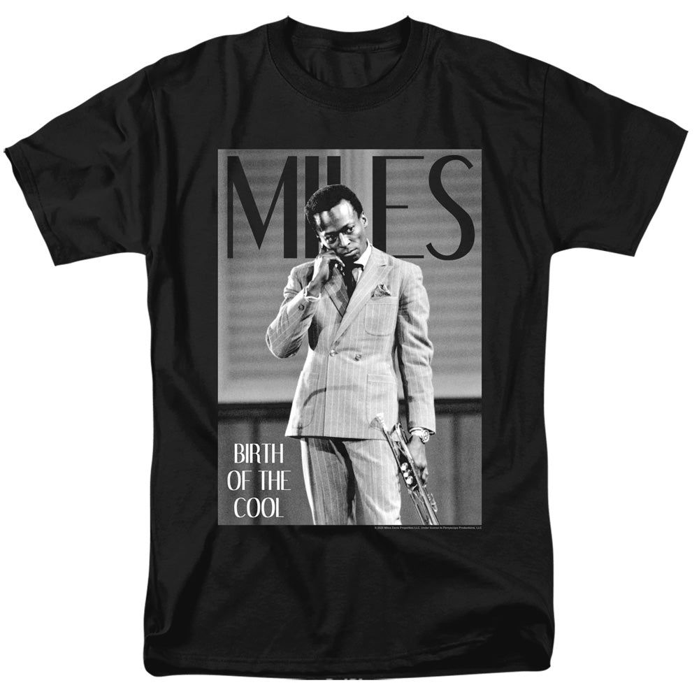 Miles Davis Simply Cool Mens T Shirt Black Retro Pop Classics