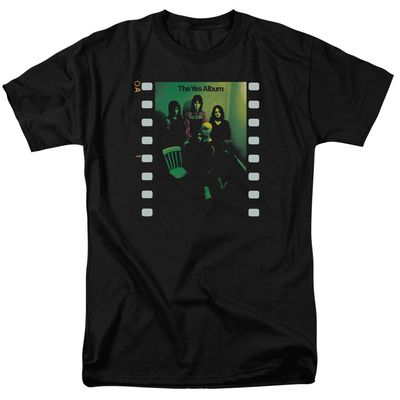 Yes Album Mens T Shirt Black Retro Pop Classics