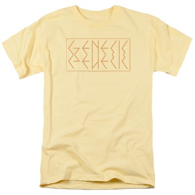 Genesis Mirror Logo Mens T Shirt Banana Retro Pop Classics