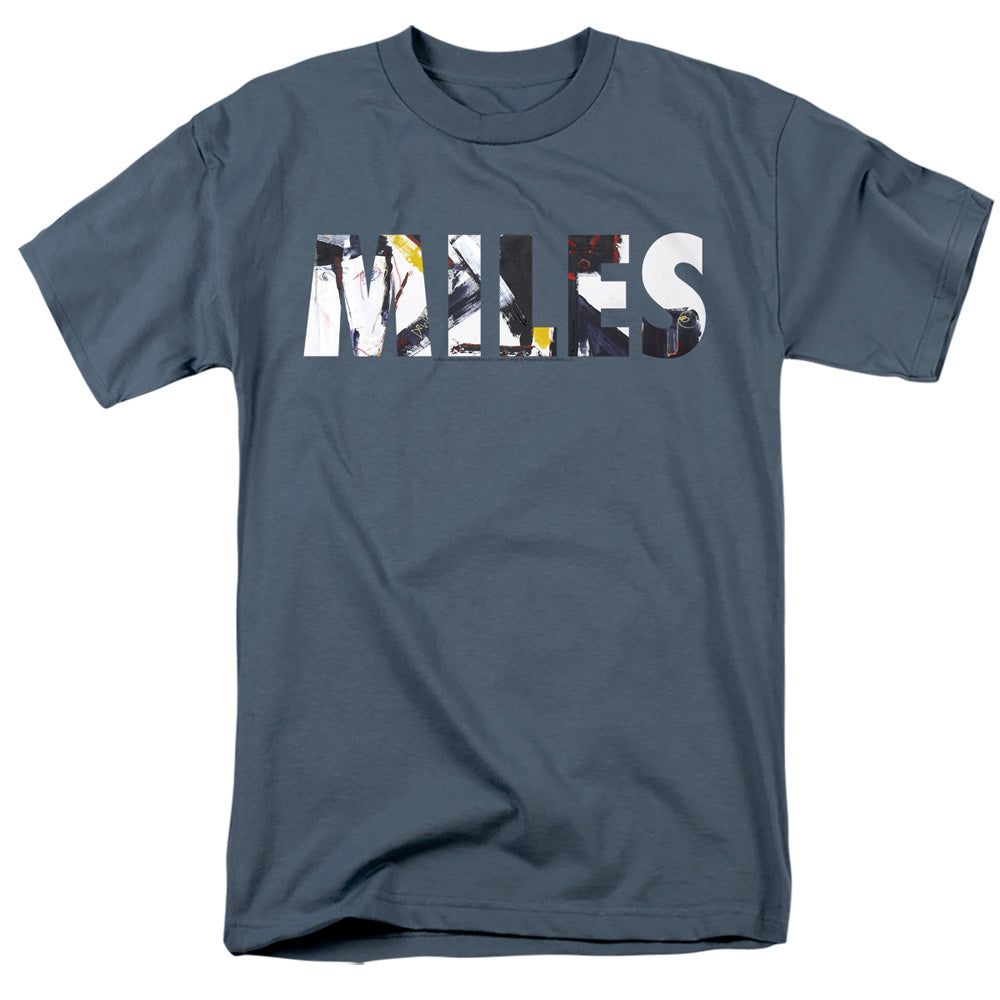 Miles Davis Rubberband Fill Mens T Shirt Slate Retro Pop Classics