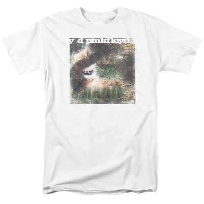 Pink Floyd Saucerful Of Secrets Mens T Shirt White Retro Pop Classics