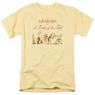 Genesis Trick Of The Tail Mens T Shirt Banana Retro Pop Classics