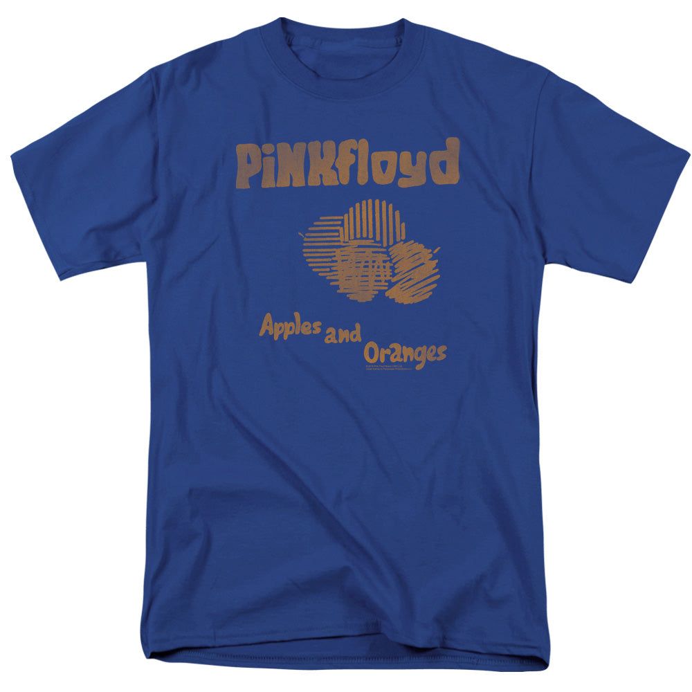 Pink Floyd Apples And Oranges Mens T Shirt Royal Blue Retro Pop Classics