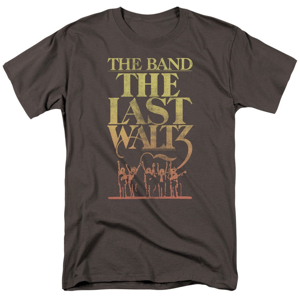 The Band The Last Waltz Mens T Shirt Charcoal Retro Pop Classics