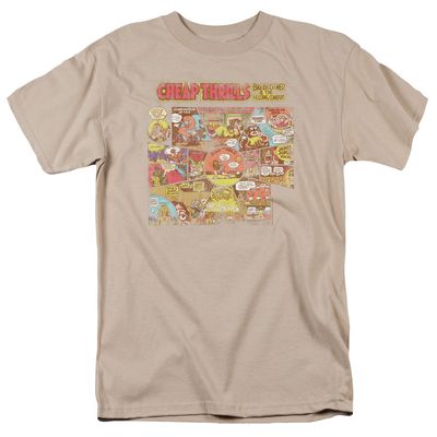Big Brother And The Holding Company Cheap Thrills Mens T Shirt Sand Retro Pop Classics