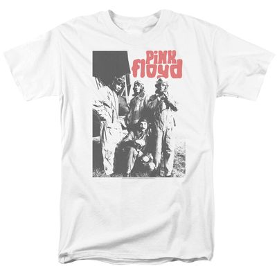 Pink Floyd Point Me At The Sky Mens T Shirt White Retro Pop Classics