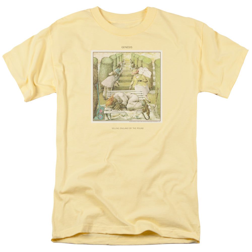 Genesis Selling England Mens T Shirt Banana Retro Pop Classics