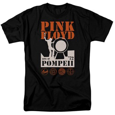 Pink Floyd Pompeii Mens T Shirt Black Retro Pop Classics