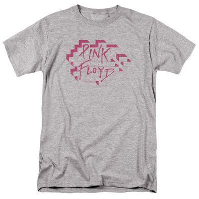 Roger Waters Wall Logo Mens T Shirt Grey Retro Pop Classics