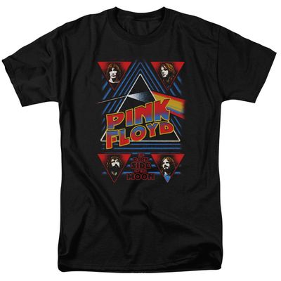 Pink Floyd Dark Side Mens T Shirt Black Retro Pop Classics