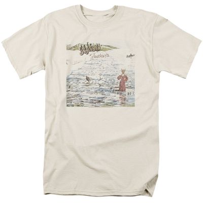Genesis Foxtrot Mens T Shirt Cream Retro Pop Classics