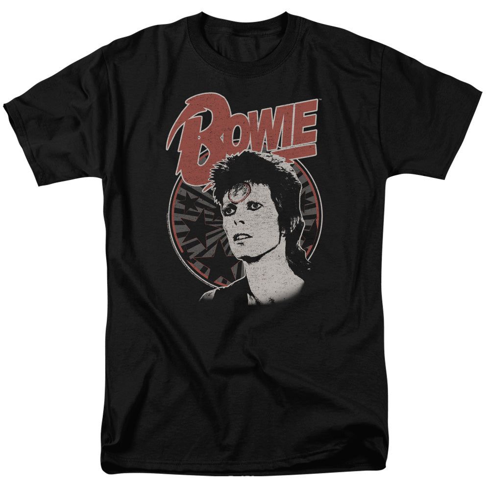 David Bowie Space Oddity Mens T Shirt Black Retro Pop Classics