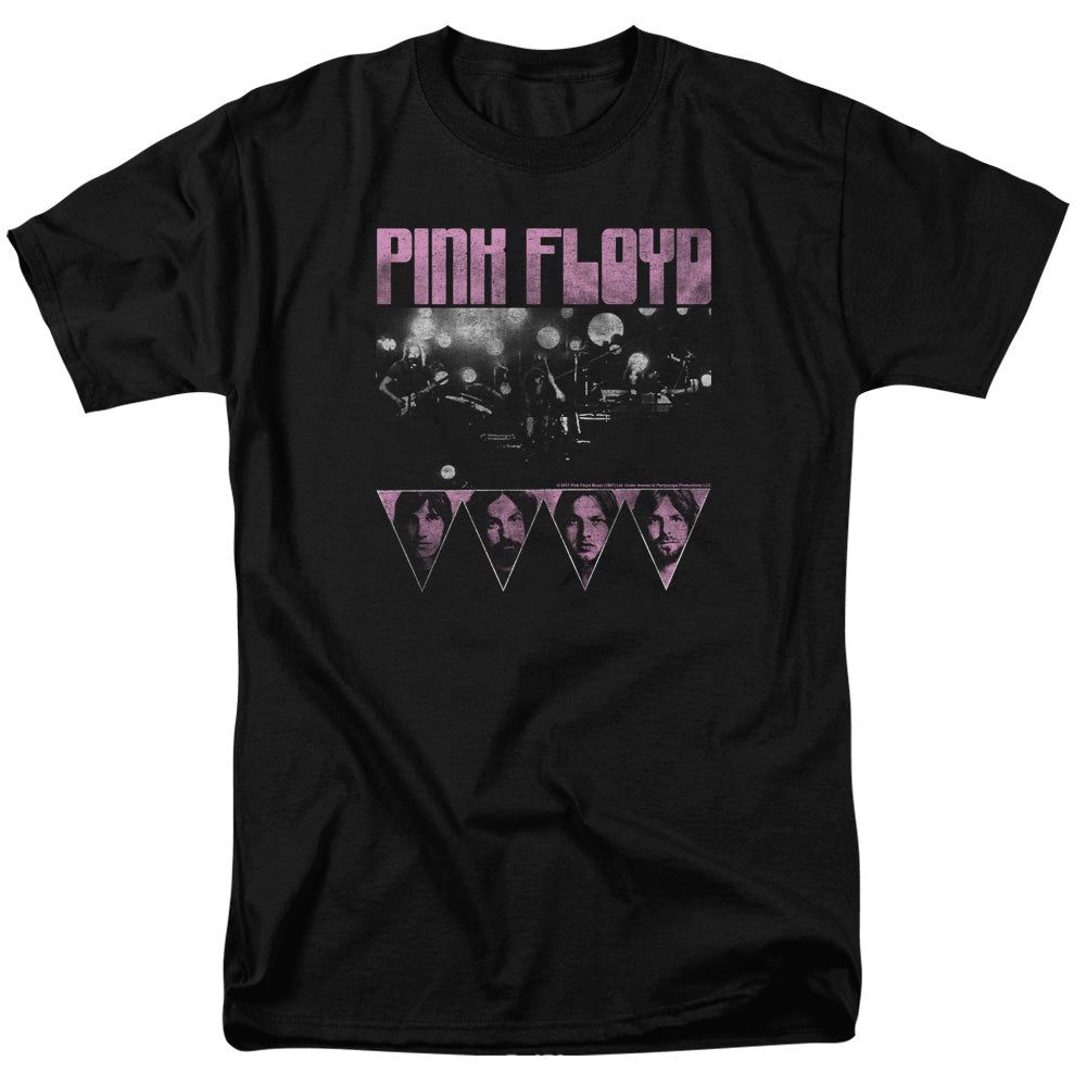 Pink Floyd Pink Four Mens T Shirt Black Retro Pop Classics