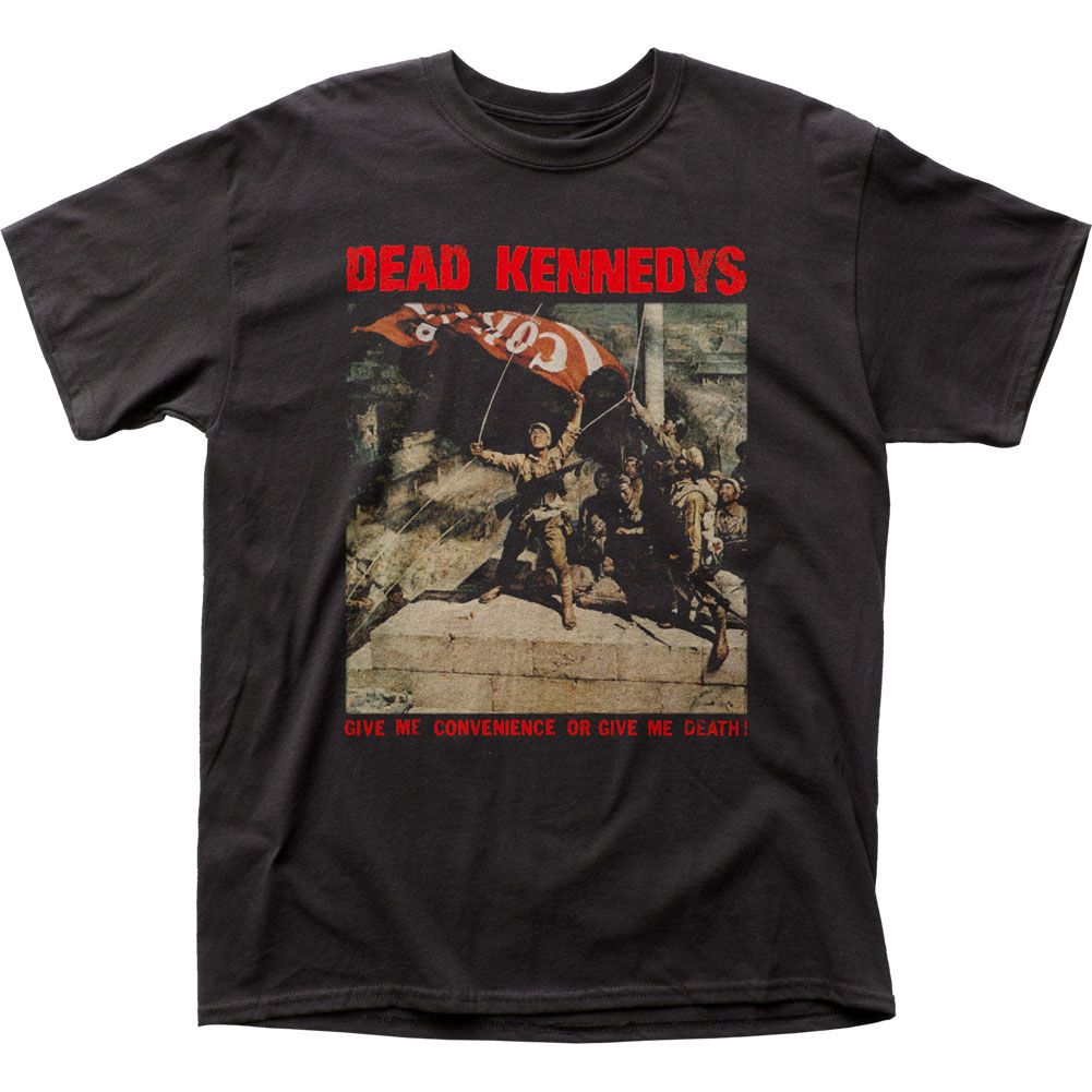 Dead Kennedys Give Me Convenience Or Give Me Death Mens T Shirt Black Retro Pop Classics