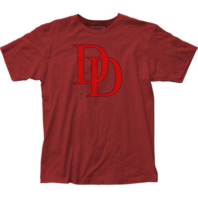 Daredevil Logo Mens T Shirt Red Retro Pop Classics
