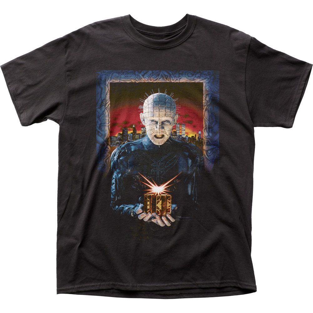 Hellraiser Pinhead Mens T Shirt Black Retro Pop Classics