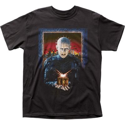 Hellraiser Pinhead Mens T Shirt Black Retro Pop Classics