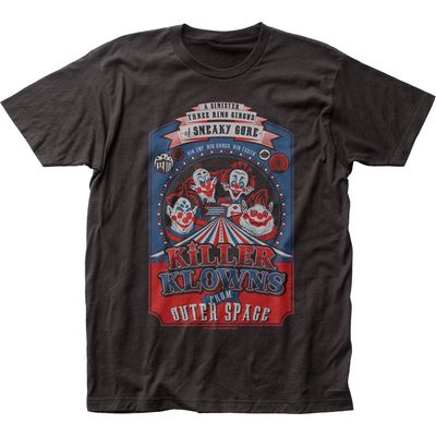 Killer Klowns From Outer Space Big Top Poster Mens T Shirt Black Retro Pop Classics