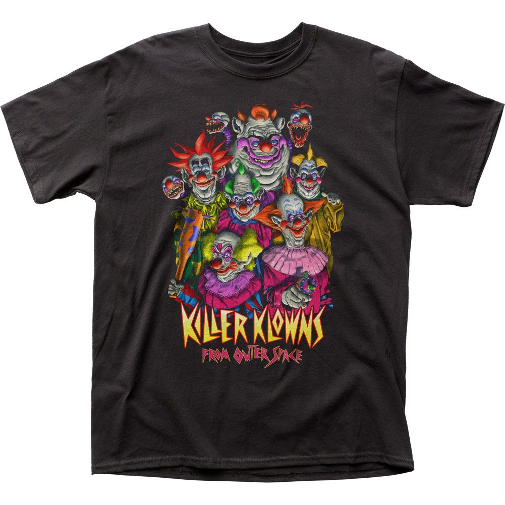 Killer Klowns From Outer Space The Clowns Mens T Shirt Black Retro Pop Classics