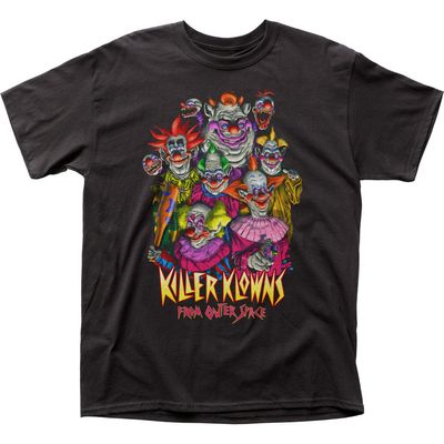 Killer Klowns From Outer Space The Clowns Mens T Shirt Black Retro Pop Classics