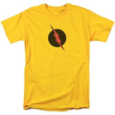 Justice League Reverse Flash Mens T Shirt Yellow Retro Pop Classics