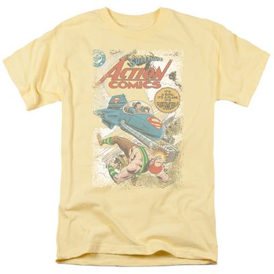 Superman Action #481 Cover Mens T Shirt Banana Retro Pop Classics