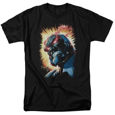 Justice League Darkseid is Mens T Shirt Black Retro Pop Classics