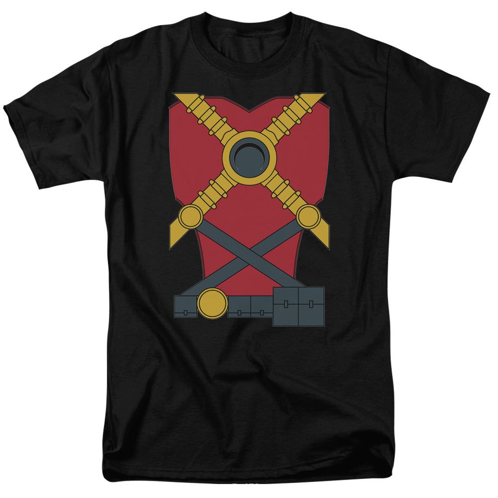 Justice League Red Robin Mens T Shirt Black Retro Pop Classics