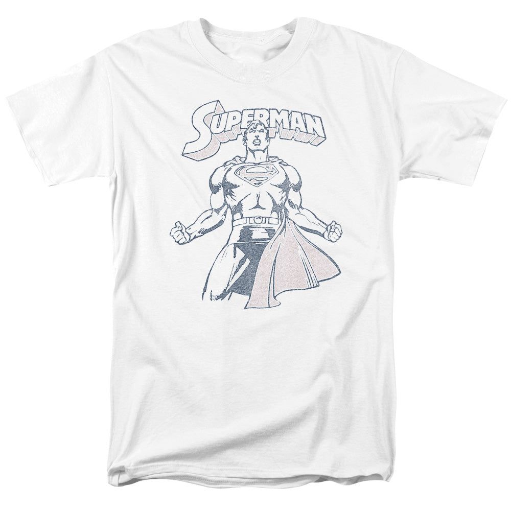 Superman Get Some Mens T Shirt White Retro Pop Classics