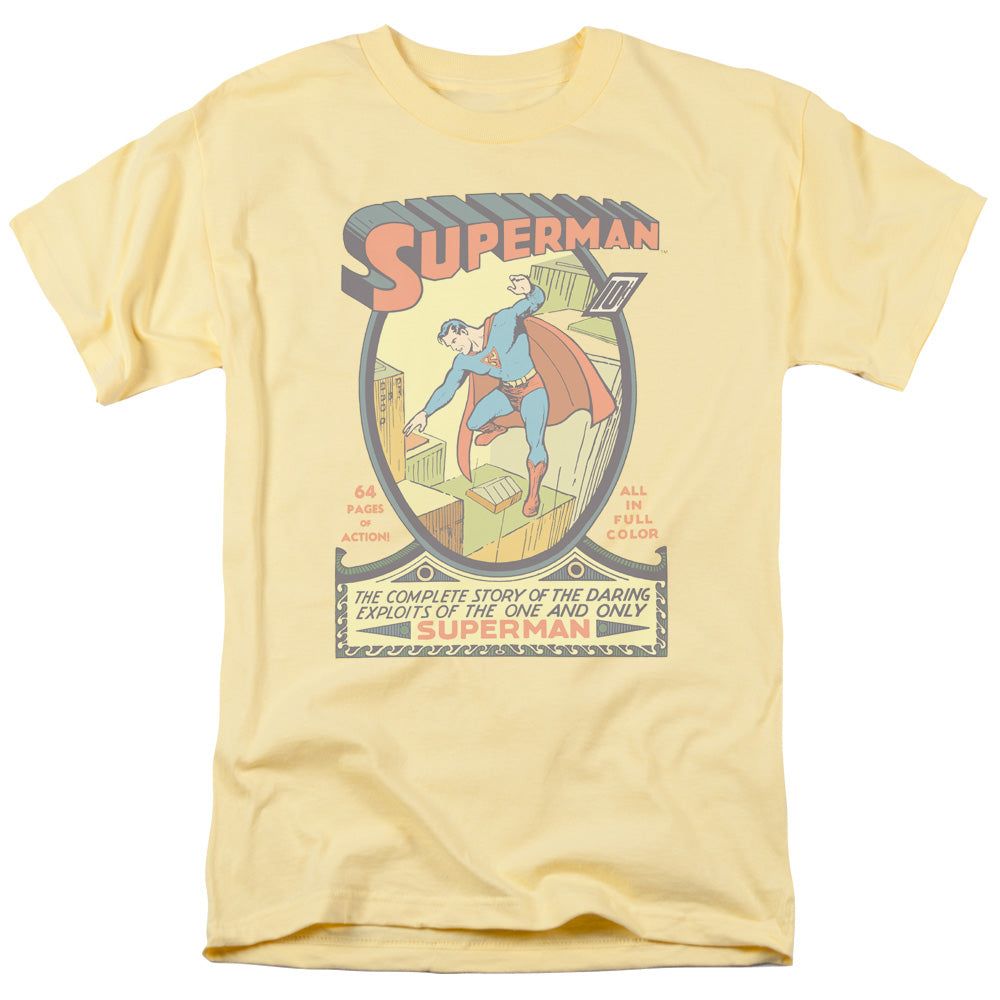 Superman #1 Mens T Shirt Banana Retro Pop Classics