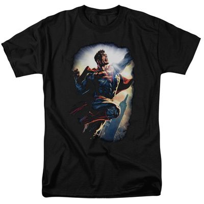 Superman Ck Superstar Mens T Shirt Black Retro Pop Classics
