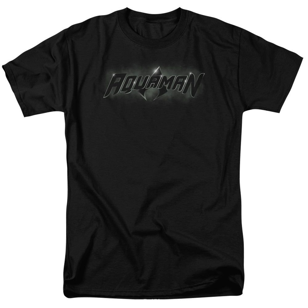 Justice League of America Aquaman Title Mens T Shirt Black Retro Pop Classics