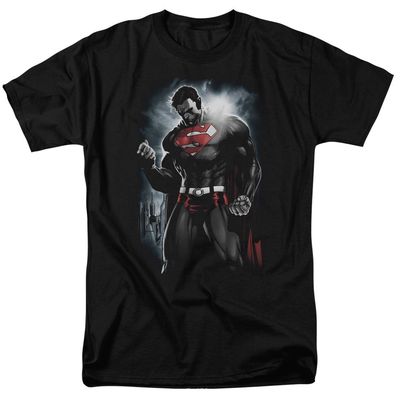 Superman Light Of The Sun Mens T Shirt Black Retro Pop Classics