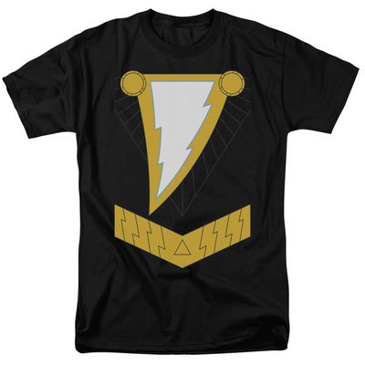 Justice League Black Adam Mens T Shirt Black Retro Pop Classics