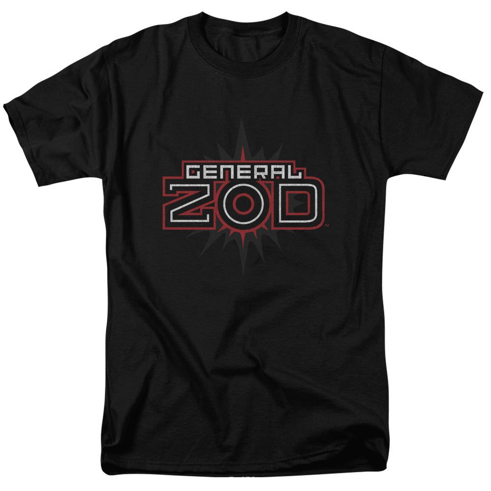 Superman Zod Logo Mens T Shirt Black Retro Pop Classics